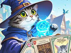 Lalao Jigsaw Puzzle: Cat's Card Arena