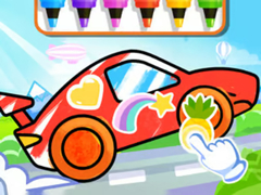 Lalao Coloring Book: Racing Car