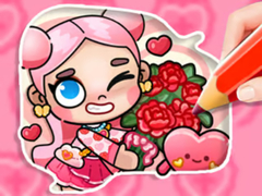 Lalao Coloring Book: Avatar Valentine's