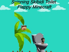 Lalao Spinning Skibidi Toilet Flappy Minecraft