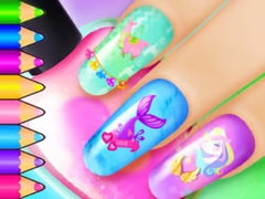 Lalao Coloring Book: Nail Art Salon