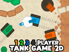 Lalao 1 2 3 4 Player Tank Game 2D