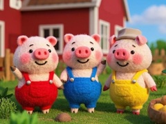 Lalao Find The Differences: The 3 Little Pigs
