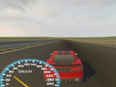 Lalao Red Car F8 Racetrack