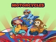 Lalao Motorcycle Coloring Pages