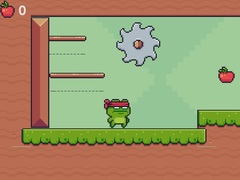 Lalao Green Ninja Collects Apples