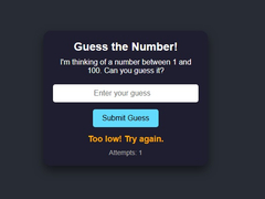 Lalao Number Guessing