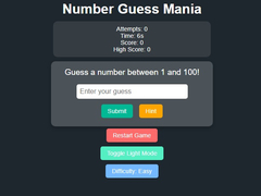 Lalao Number Guess Mania