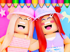 Lalao Coloring Book: Roblox Bestie