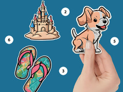 Lalao Sticker Book Puzzle Color By Number