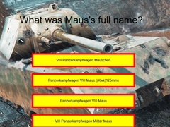 Lalao Tank Quiz: Maus