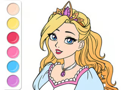 Lalao Coloring Book: Princess Prom Dress