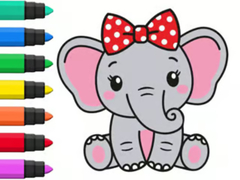Lalao Coloring Book: Elephant