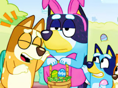 Lalao Jigsaw Puzzle: Bluey Easter Dress Up