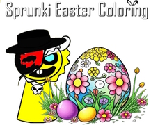 Lalao Sprunki Easter Coloring