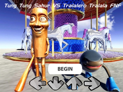 Lalao Tung Tung Sahur VS Tralalero Tralala FNF