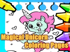Lalao Magical Unicorn Coloring Pages