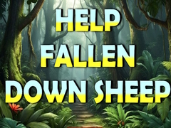 Lalao Help Fallen Down Sheep Baby