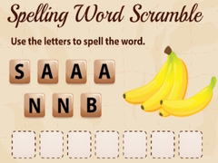 Lalao Spelling Word Scramble