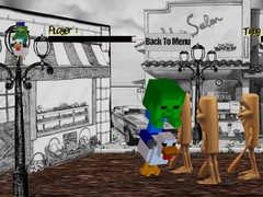 Lalao Chicken Jockey Tung Tung Sahur Fight