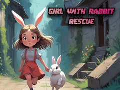 Lalao Girl with Rabbit Rescue