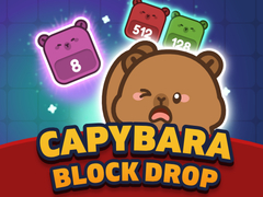 Lalao Capybara Block Drop