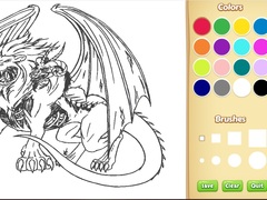 Lalao Dragon Chimera Coloring Book