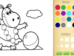 Lalao Baby Farm Animals Coloring Book for Kids