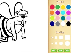 Lalao Funny Animal Coloring Book for Kids