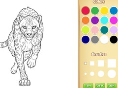 Lalao Wild Animals Coloring Book