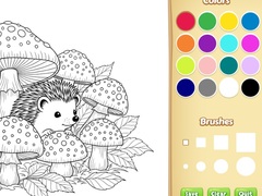Lalao Cartoon Animal Coloring Book for Kids