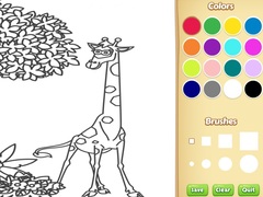 Lalao Jungle Animals Coloring Book for Kids