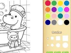 Lalao Cozy Friends Coloring Book for Kids