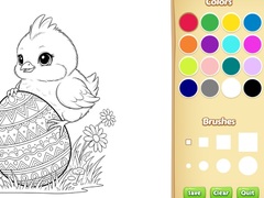 Lalao Easter Coloring Book for Kids