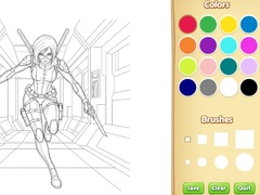 Lalao Wicked Coloring Book for Kids
