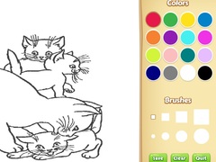 Lalao Cats Coloring Book For Kids
