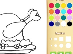 Lalao Food Coloring Book For Kids