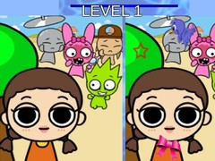 Lalao Sprunki and Squid Game Difference