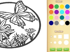Lalao Butterfly Coloring Book For Kids