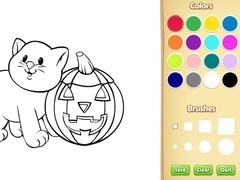 Lalao Halloween Coloring Book