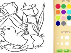 Lalao Flowers Coloring Book For Kids