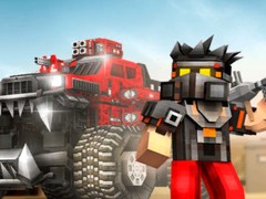 Lalao Blocky Cars: Car Battle