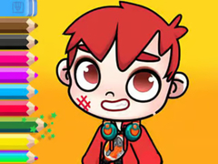 Lalao Coloring Book: Avatar World Schoolboy