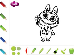Lalao Labubu Coloring Pages