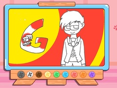 Lalao Coloring Book: Alphabet Lore G