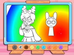 Lalao Coloring Book: Pinki Sprunki Makeover