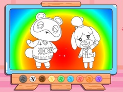 Lalao Coloring Book: Animal Crossing