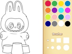 Lalao Easy Labubu Coloring Book
