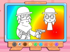 Lalao Coloring Book: Sprunki Tunner