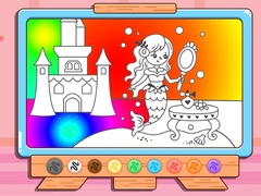 Lalao Coloring Book: Mermaid Makeup